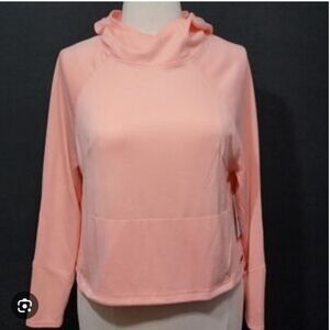 Nine West Active Peach-Orange Long Sleeve Top